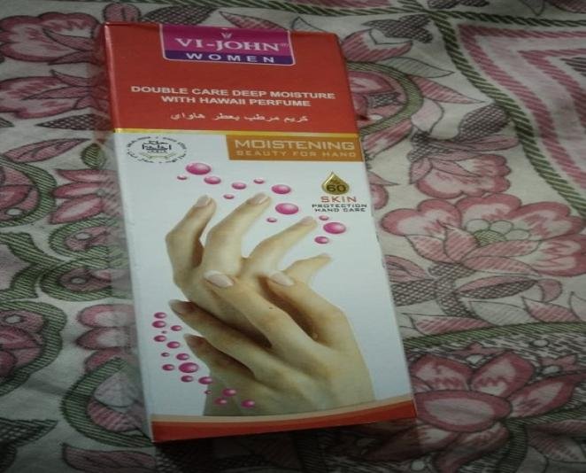 Vi John Moistening Beauty For Hand Cream in Pakistan - Image