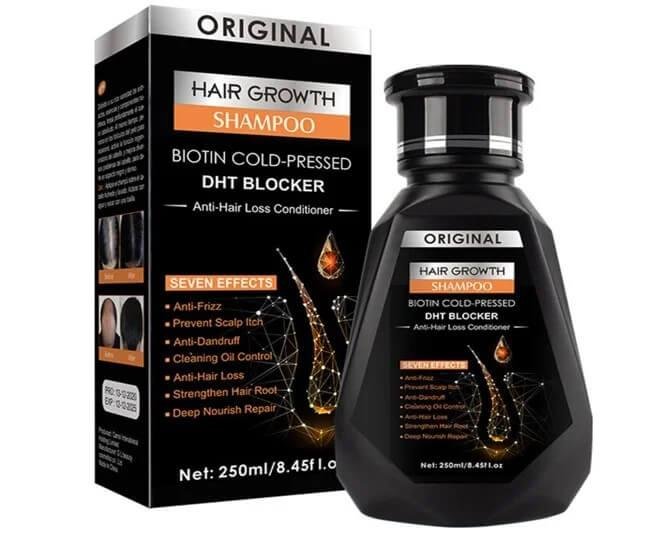 Biotin Cold Pressed DHT Blocker and Hair Growth Shampoo