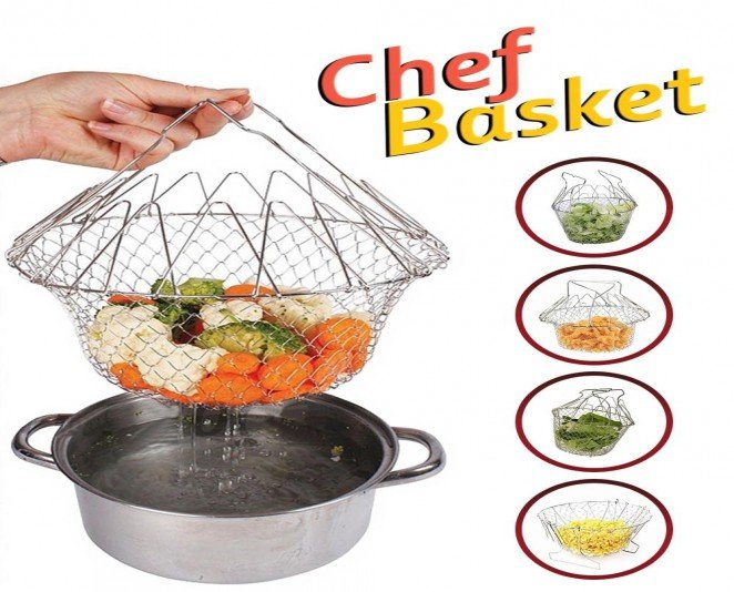 12 in 1 Kitchen Tool Chef Basket Price in Pakistan - Image