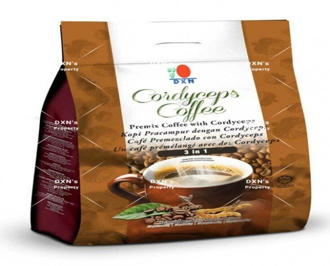 DXN Cordyceps Coffee 3 in 1 In Pakistan - Image