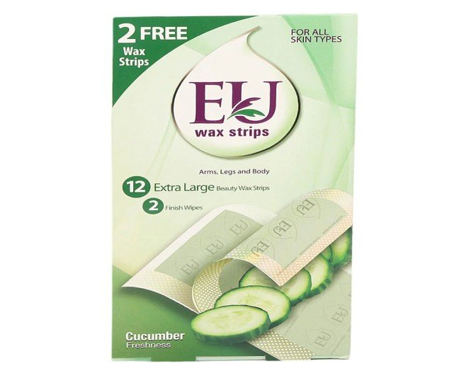 EU Wax Strips For All Skin Type - Cucumber Freshness