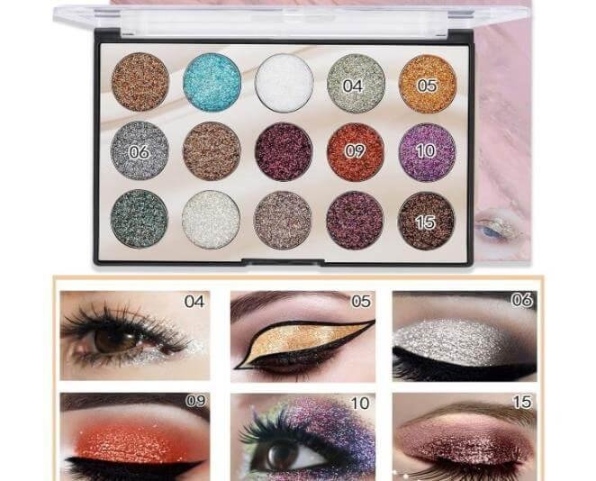 Miss Rose 15 Color Palette in Pakistan - Miss Rose Official Product Image 1