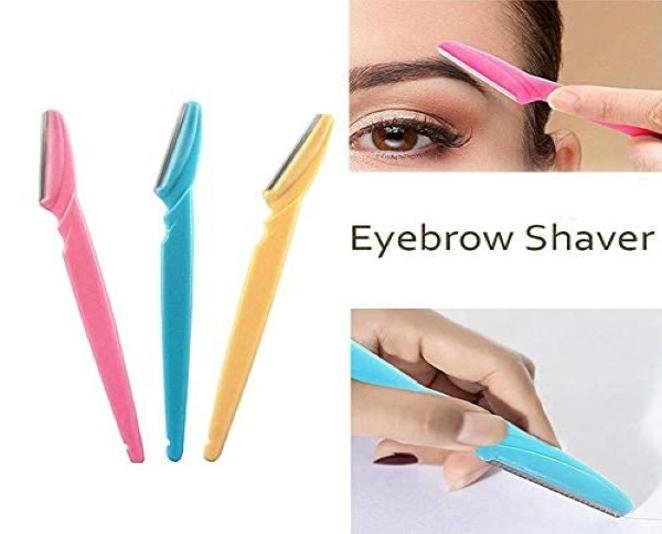 Eyebrow Hair Remover Mini Razors in Pakistan - Image