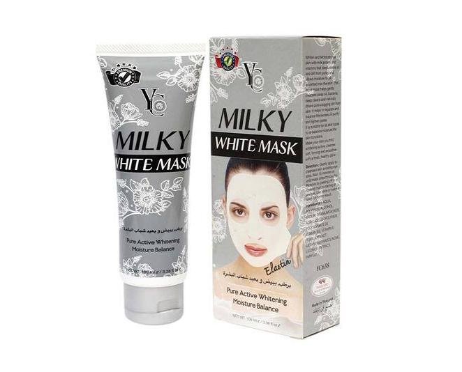 YC Milky White Mask Price in Pakistan - Image