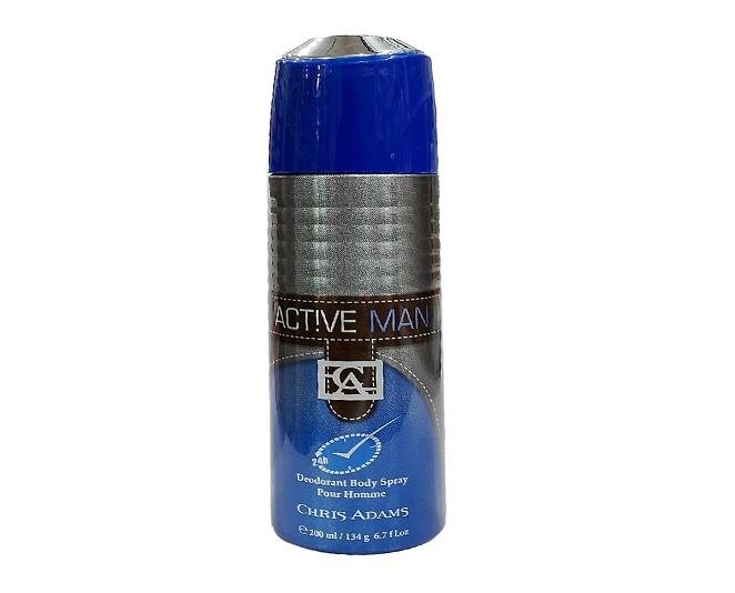 Chris Adams Active Man Body Spray Price in Pakistan - Image