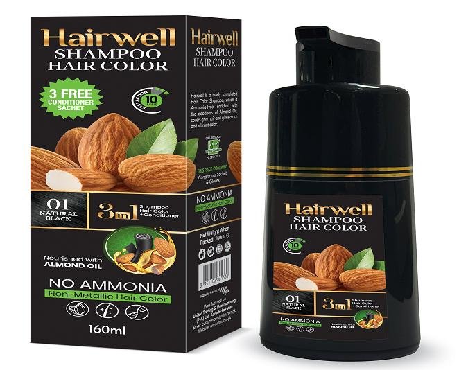 HairWell Shampoo Hair Color Price in Pakistan - Image