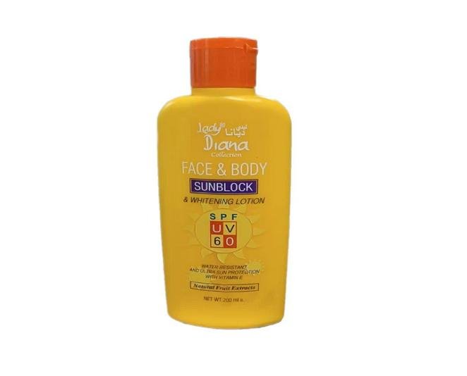 Lady Diana Face & Body Whitening Lotion Price in Pakistan - Image