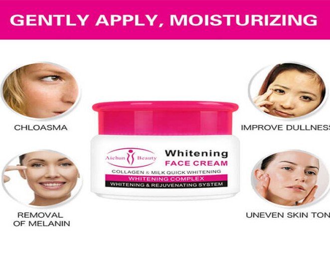 Collagen & Milk Glowing Moisturizing Face Cream Price in Pakistan - Image