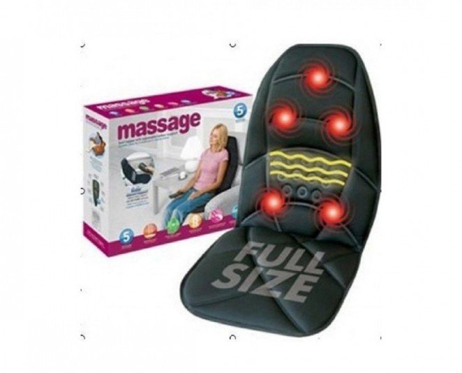 Car Seat Massager Black