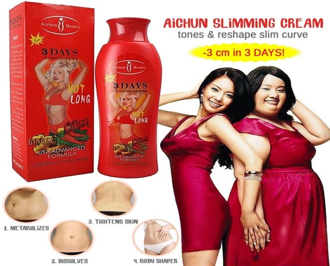 Aichun Beauty Hot Chilli 3 Days Slimming And Fitting Cream 200ml In Pakistan