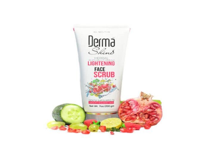 Derma Shine Lightening Face Scrub Price in Pakistan - Image