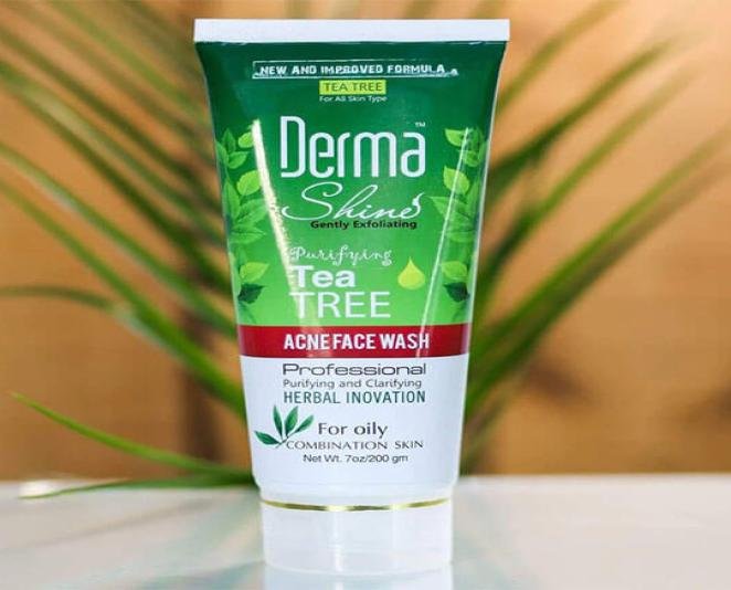 Derma Shine Tea Tree Acne Face Wash Price in Pakistan - Image