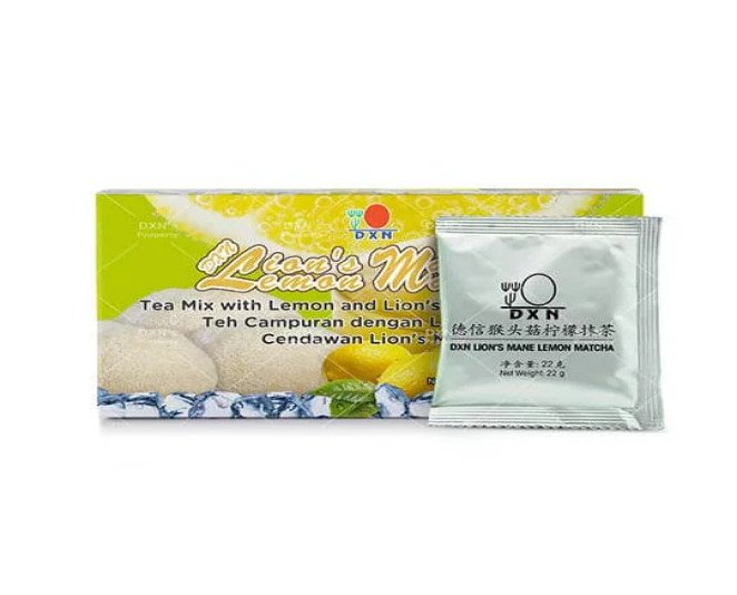 DXN Lion’s Mane Lemon Matcha In Pakistan - BwPakistan.com