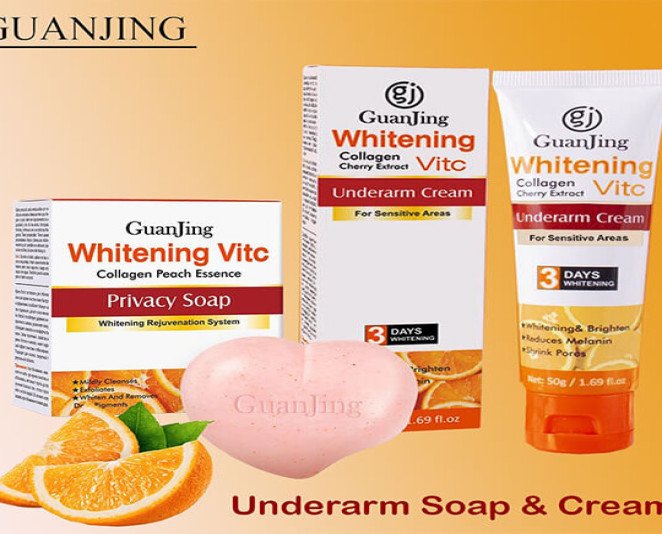 Guanjing 2in1 Collagen VC Underarm Cream Price in Pakistan - Image