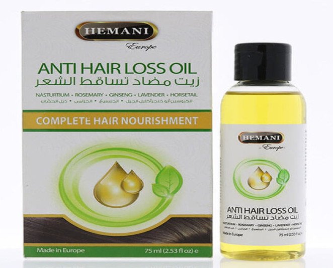 Hemani Anti Hair Loss Oil Price in Pakistan - Image