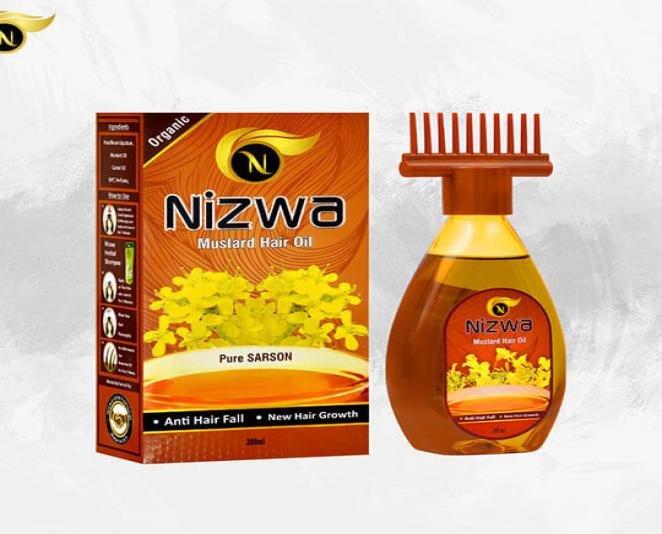 Nizwa Mustard Hair Oil Price in Pakistan - Image