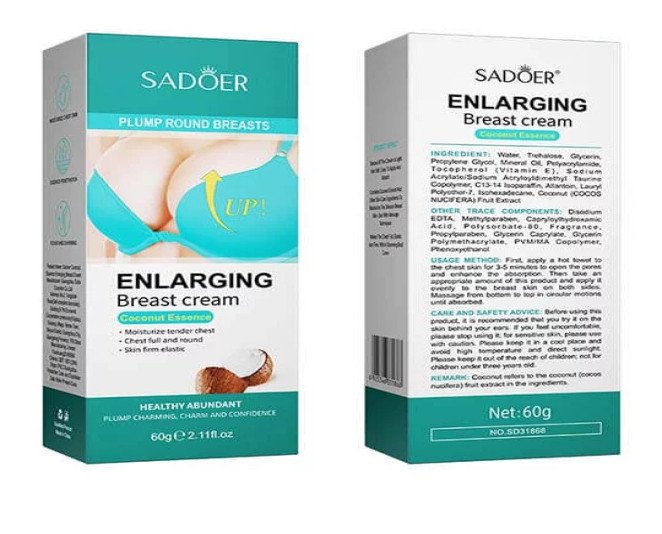 SADOER Enlargement Breast Cream Fruit Extract Coconut Essence In Pakistan - BwPakistan.com