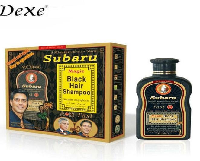 Subaru Dexe Magic Black Hair Shampoo Price in Pakistan - Image