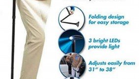 Sturdy Folding Cane With Built in Lights In Pakistan