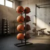 4 Layer Iron Sports Storage Rack Ball in Pakistan image 3