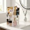 Cosmetic Storage Box Rotating Rack In Pakistan image 1