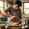 Garlic Press Manual Garlic Masher Price in Pakistan image 3