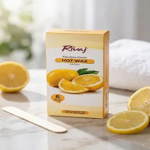 Rivaj Shore Flawless Finish Hot Wax Lemon in Pakistan