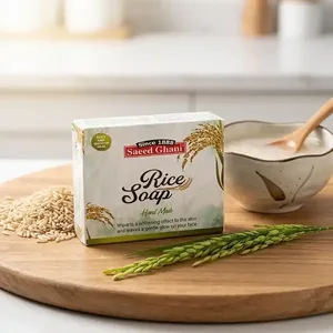 Saeed Ghani Rice Handmade Soap 100g In Pakistan