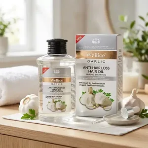 Wellice Garlic Anti Hair Loss Hair Oil in Pakistan