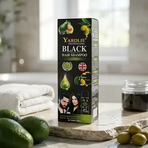 YardlIe Professional Black Hair Shampoo Natural Black